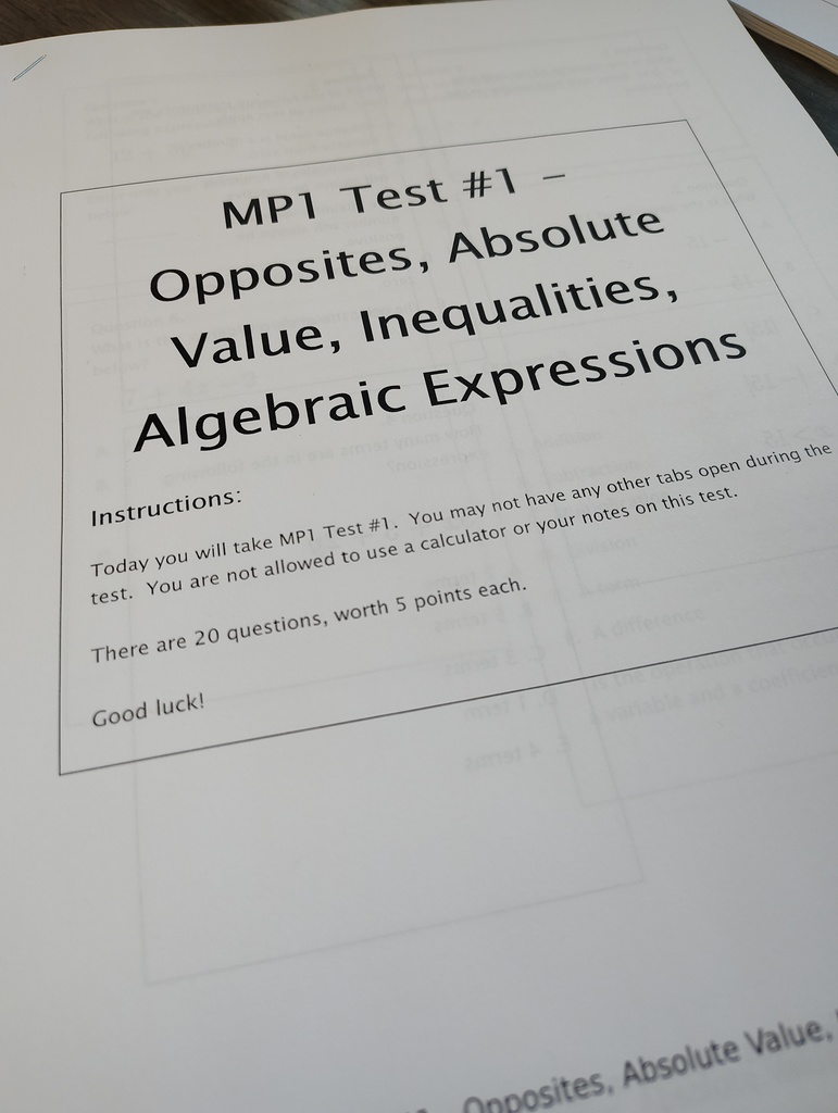 MP1 Test