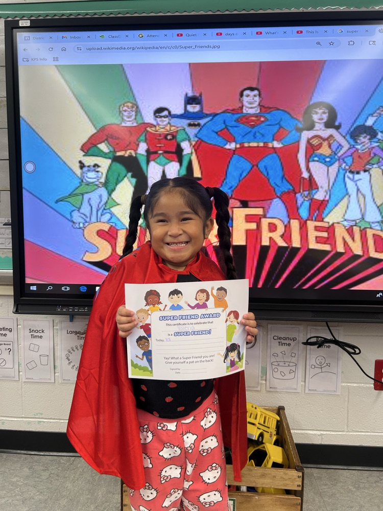 Pre-K Super Friends!