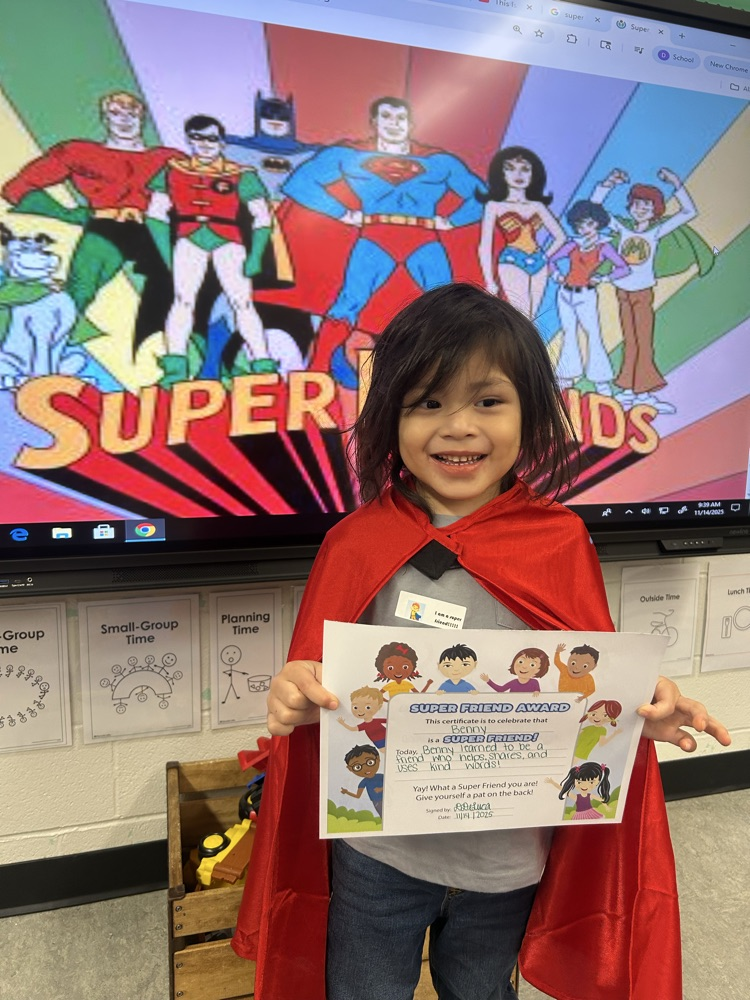Pre-K Super Friends!