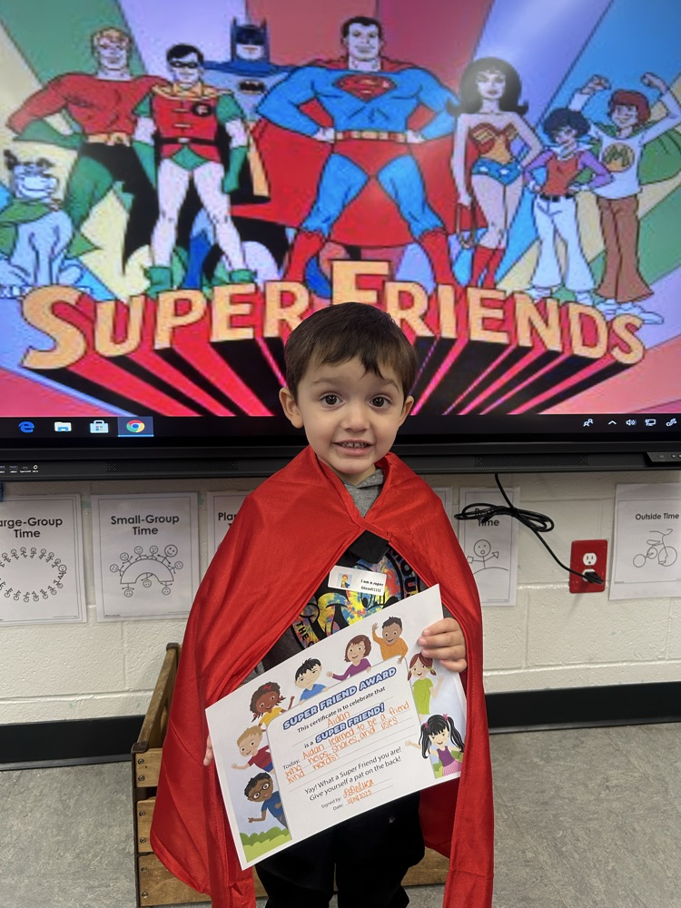 Pre-K Super Friends!