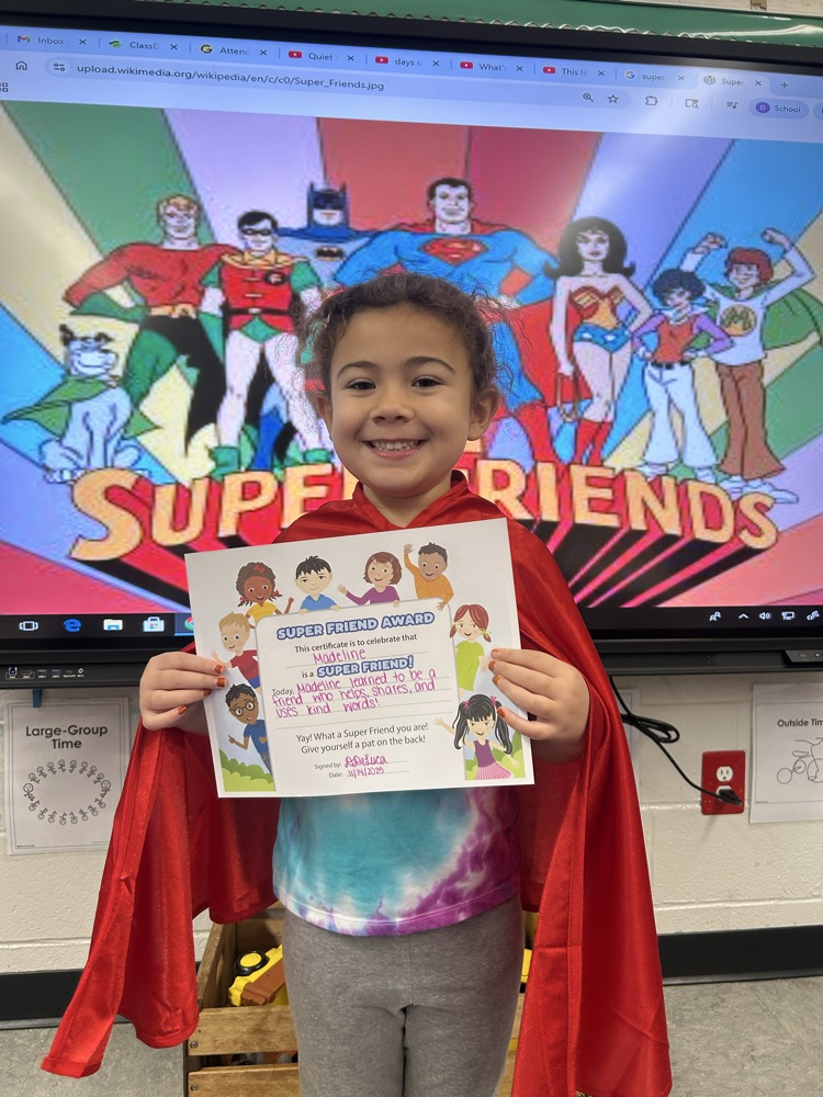 Pre-K Super Friends!