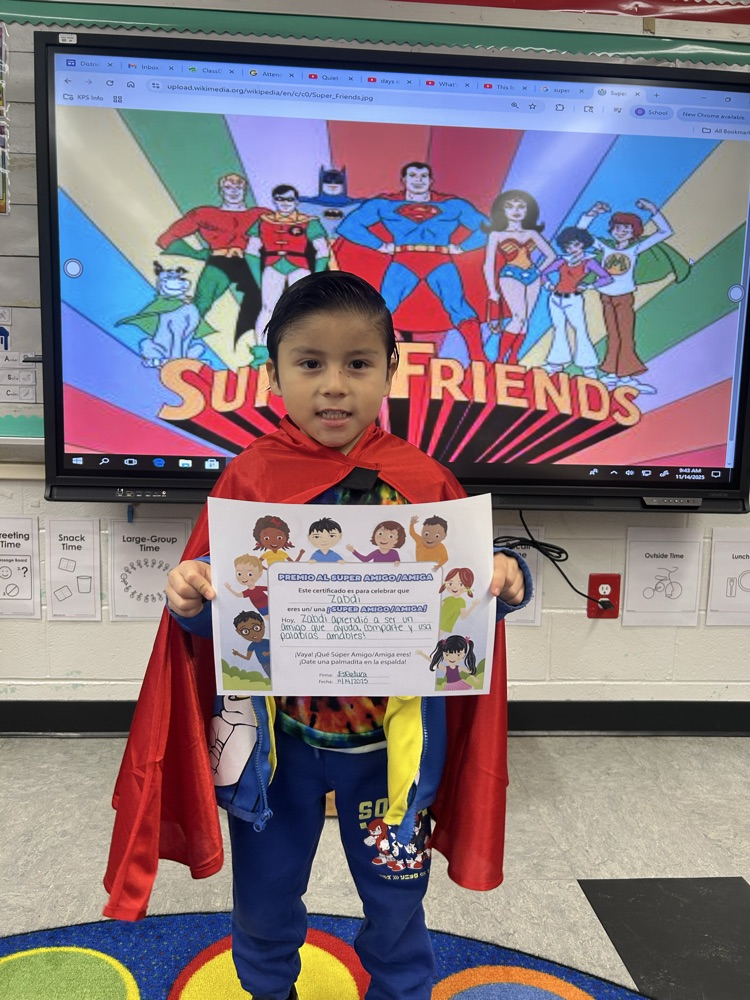 Pre-K Super Friends!