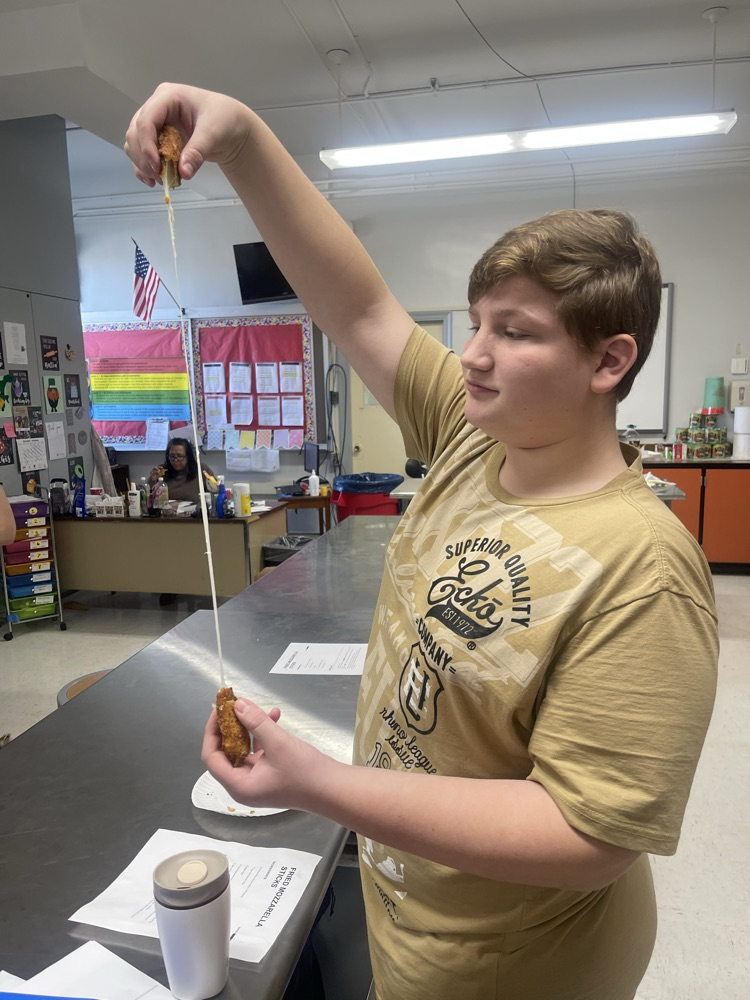 Amazing cheese pull!