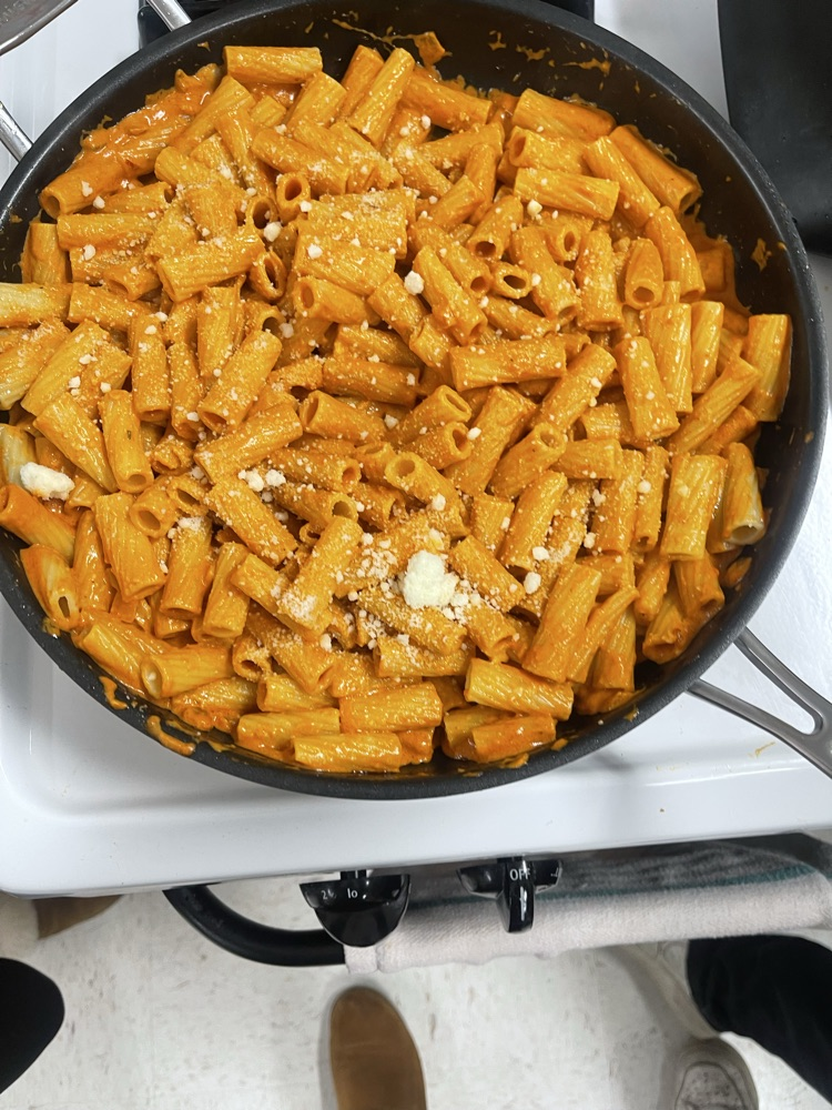 Delicious finally of Penne Vodka (without vodka)!!