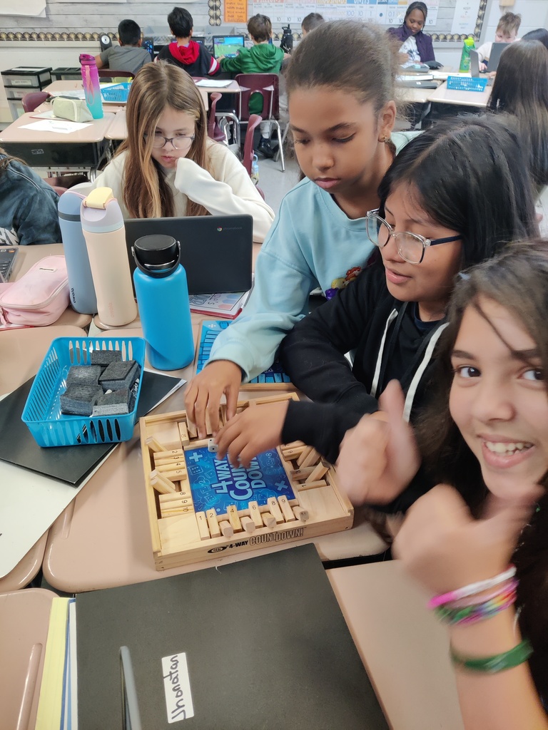 4 way count down at recess.  Love it!