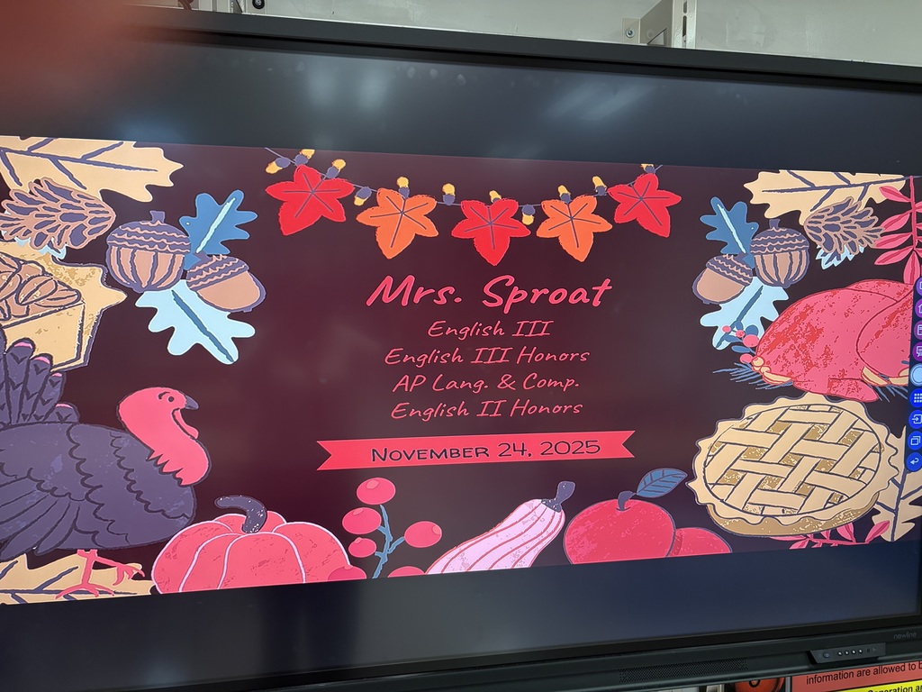 Mrs. Sproat's welcome sign for back to school tonight