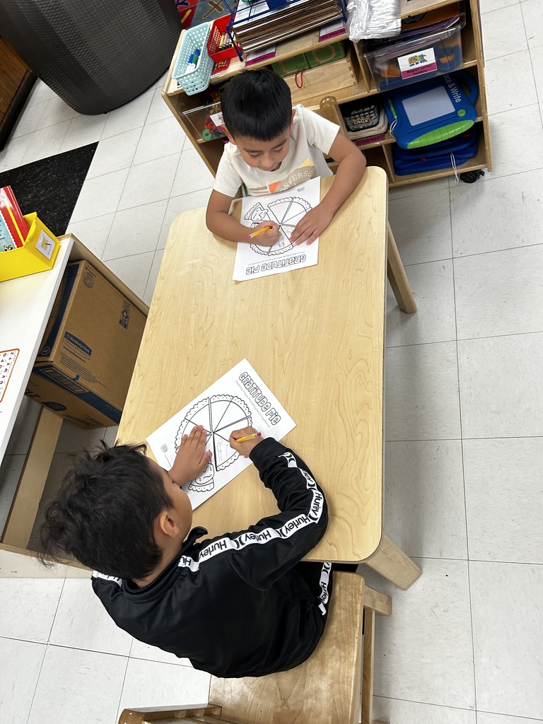 Gratitude pies by KCS students