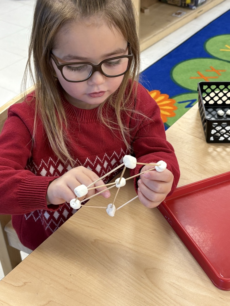 Learning about shapes and geometry in pre-K!