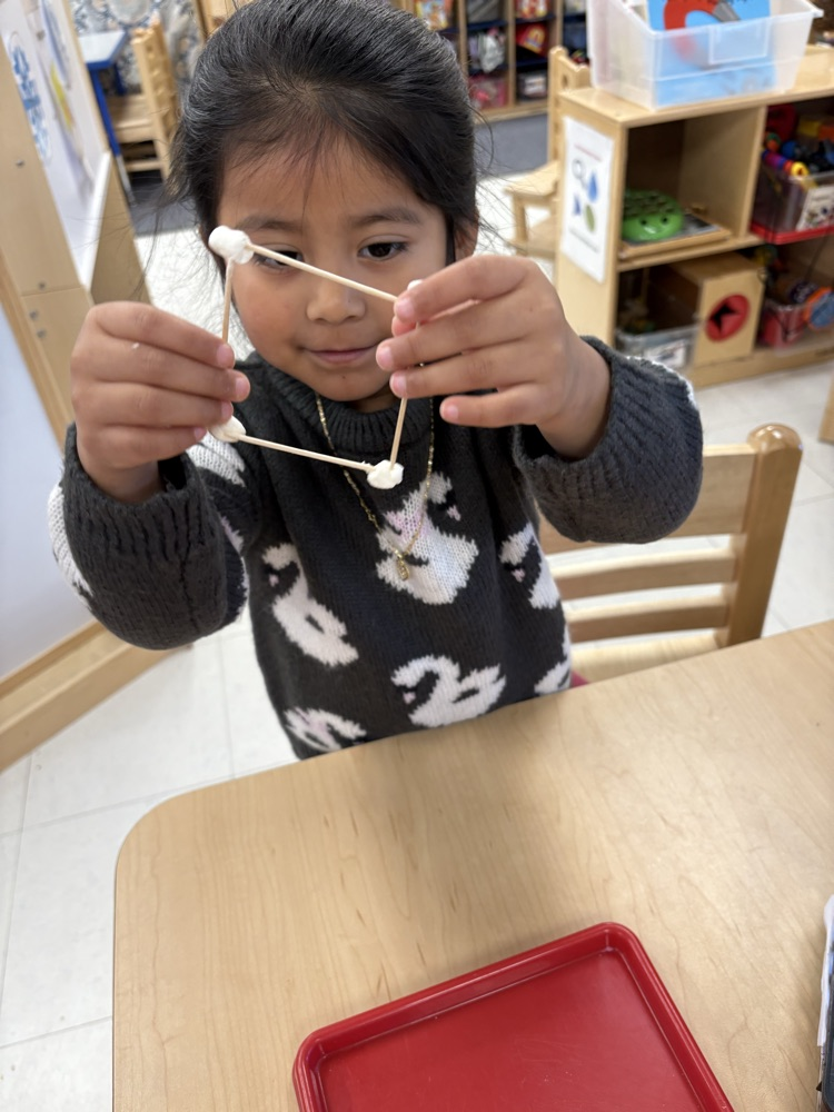 Learning about geometry and shapes in pre-K!