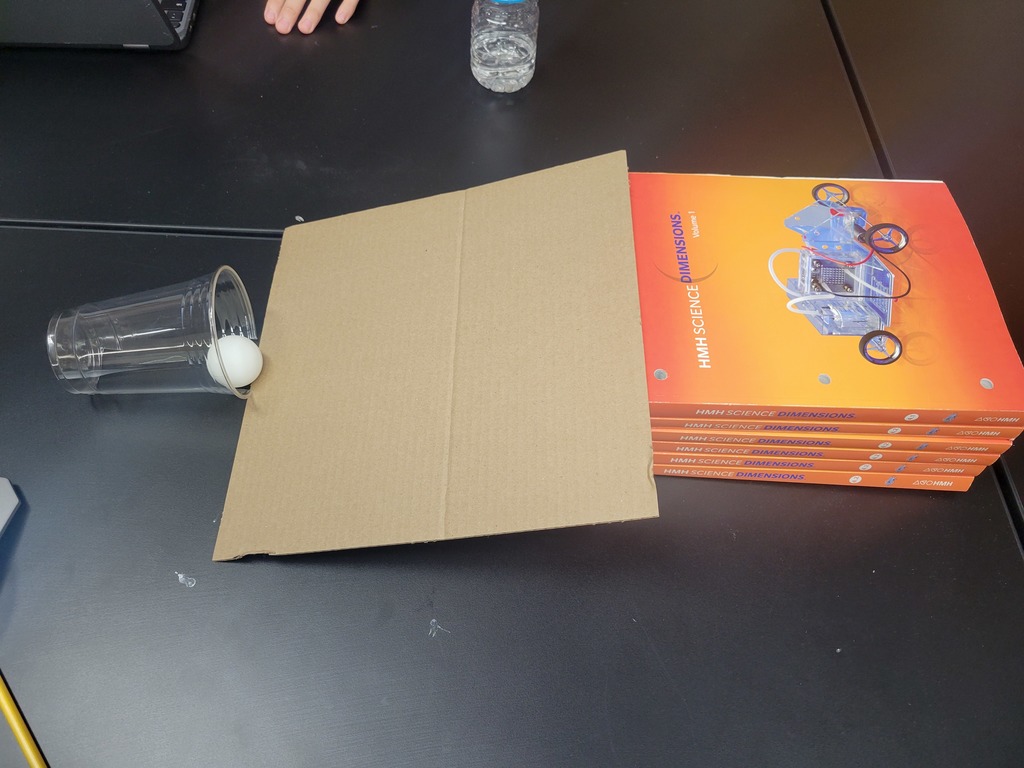 The sixth grade had a fun day experimenting with energy transfers.