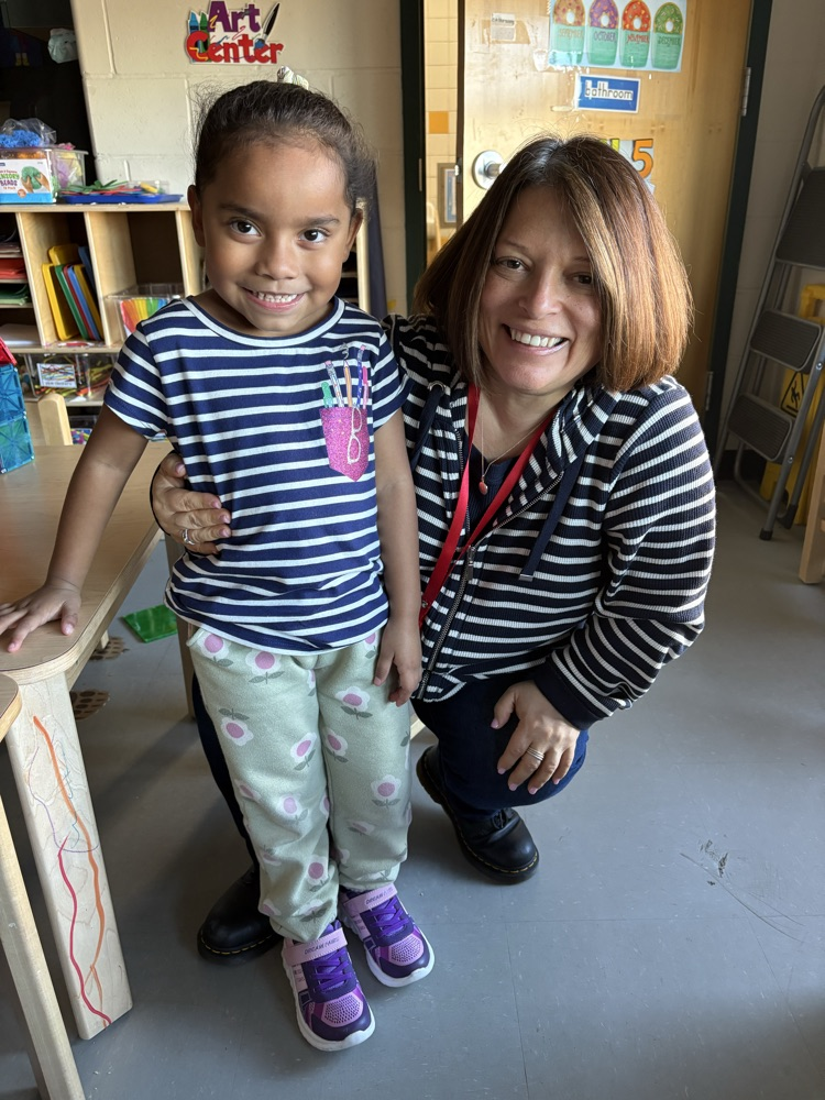 Twins with one of my Pre-K Students!