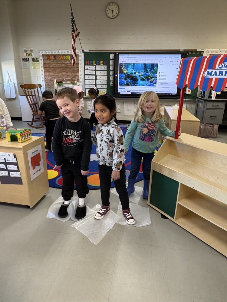 We had fun ice skating today in Pre-K!!