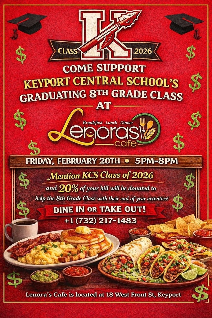 Dine out at Lenora’s  February 20th from 5-8pm.