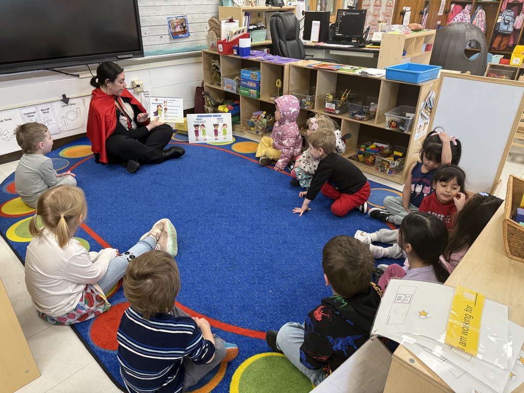 Learning about being a Super Friend!