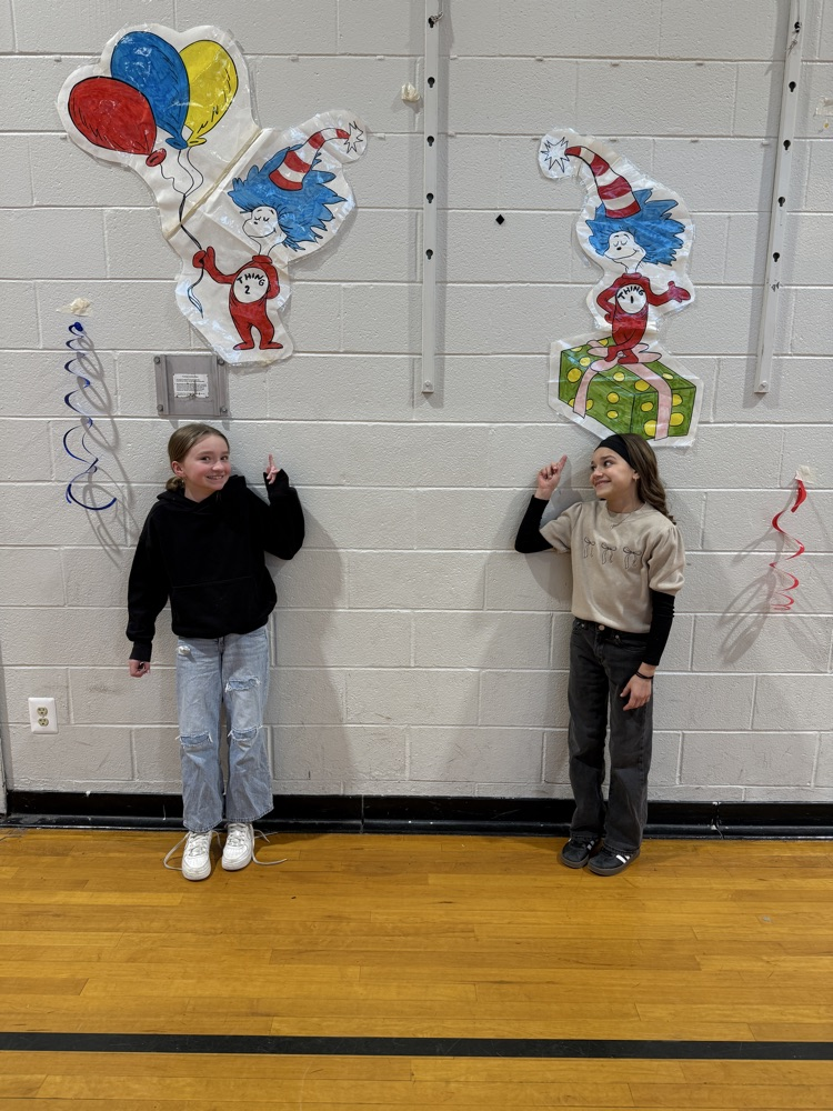 The students are getting excited to  celebrate Read Across America week