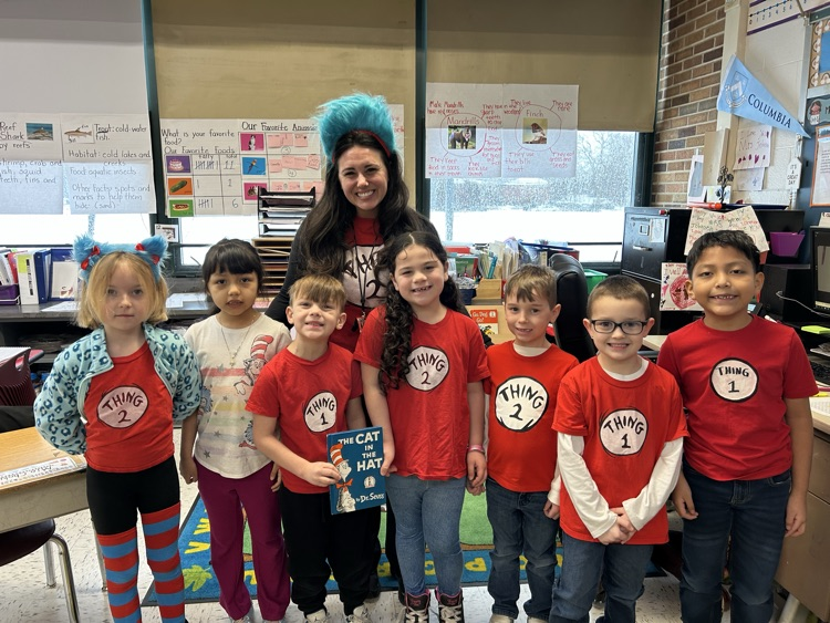 Oh, the fun we had being Thing 1 and Thing 2!