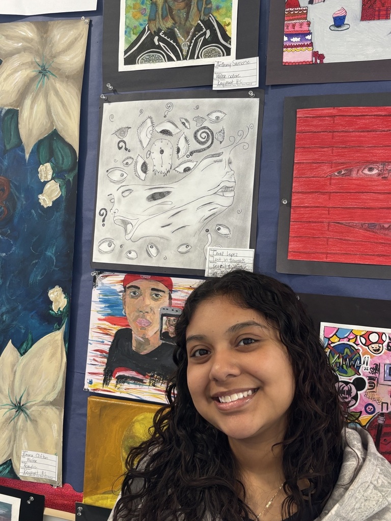 Amazing day at the Teen Arts Show !!!!! SO proud of our Keyport Artists