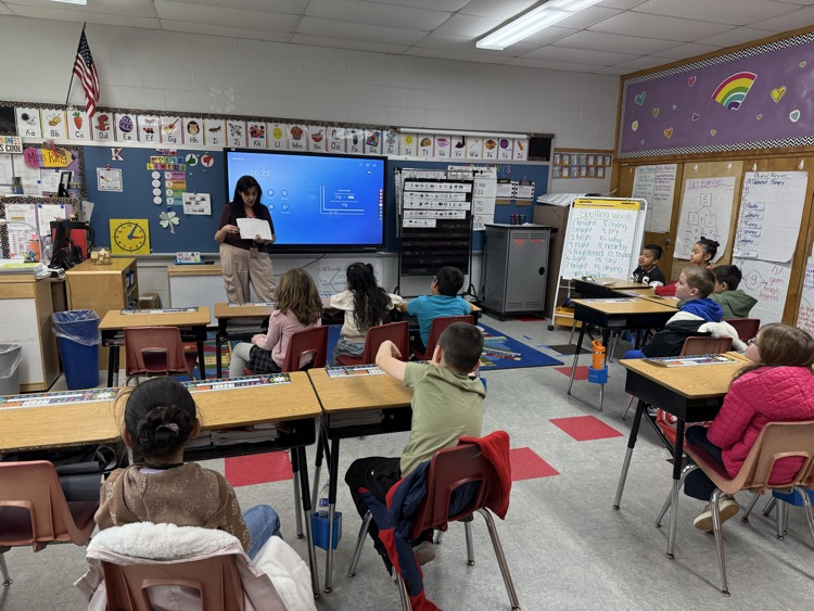We really enjoyed having Ms. Malinconico visit our classroom to share such an important message about the value of good attendance!