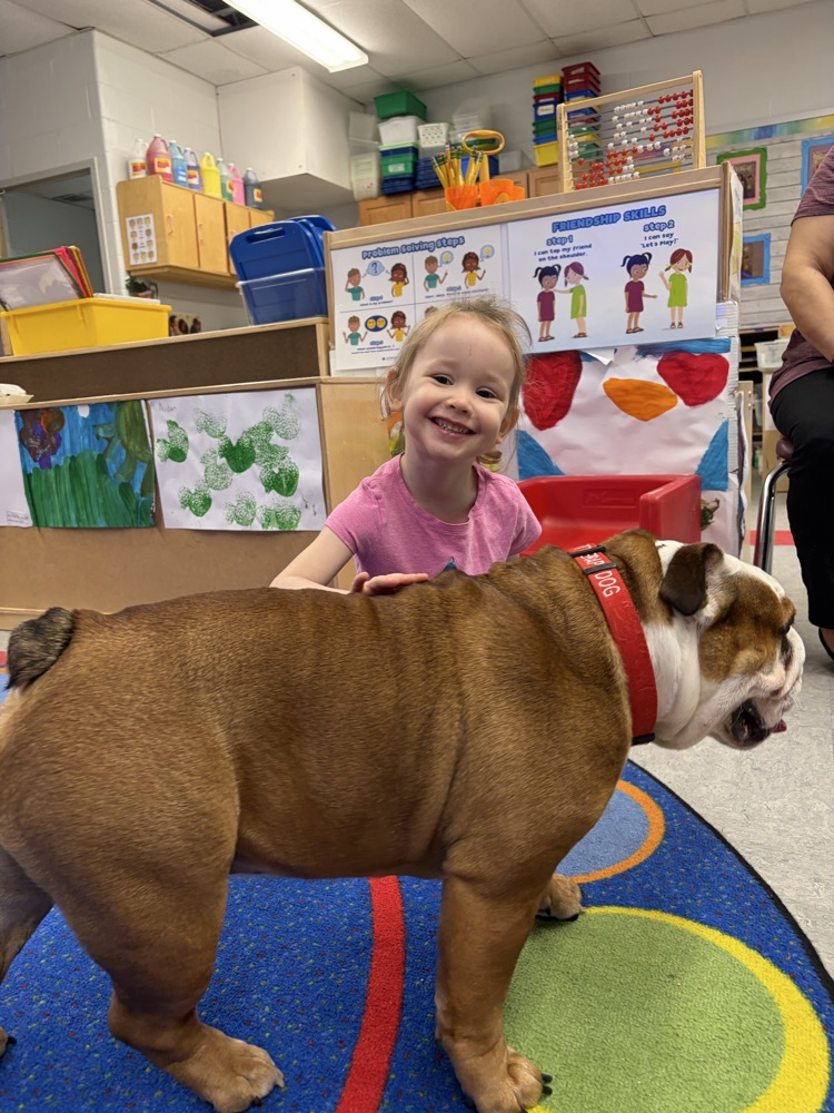 Our visit with Chubbs!