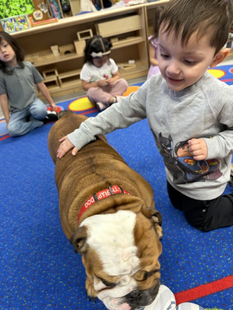 Our visit with Chubbs!