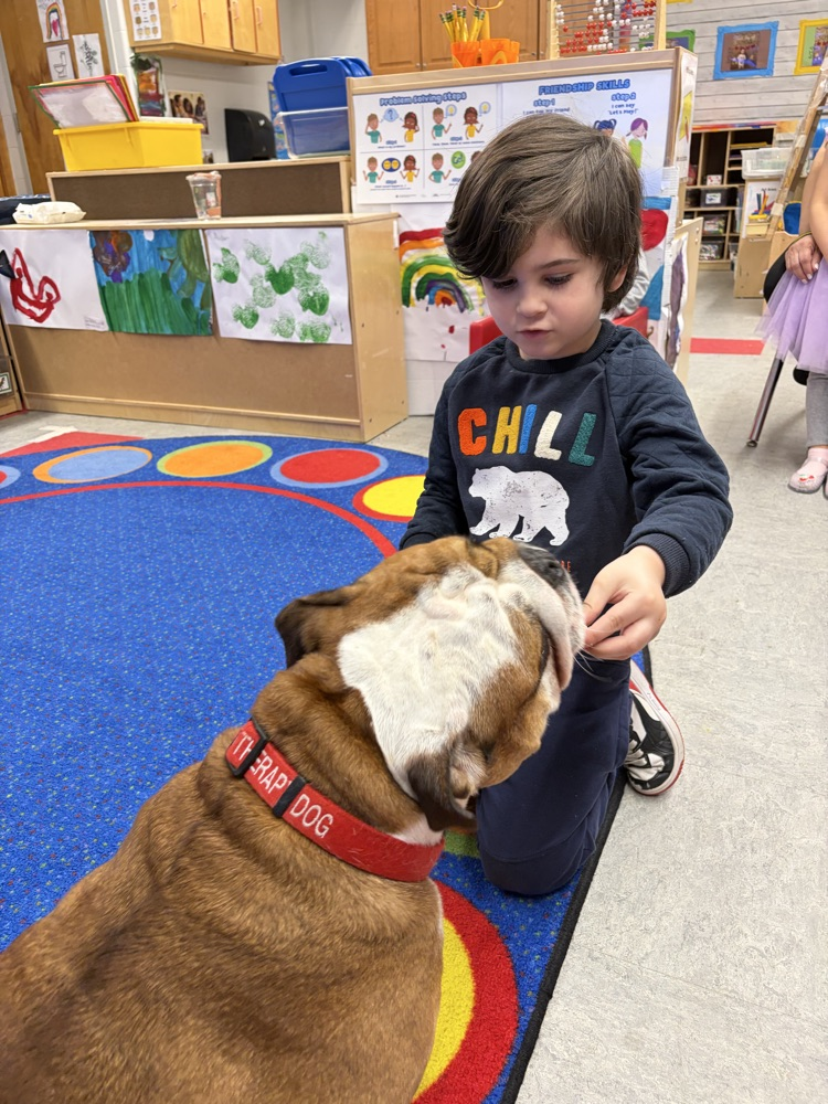 Our visit with Chubbs!