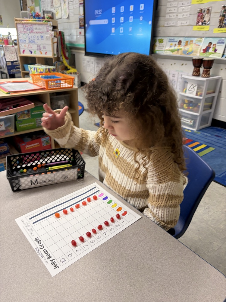 Graphing jelly beans!