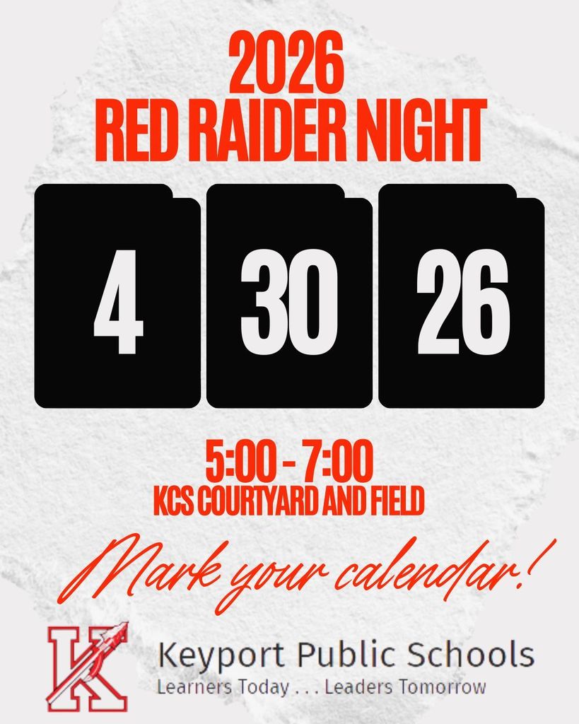 April 30th - Red Raider ngiht - mark your calendars