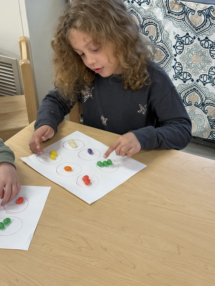 Jelly bean color sort!