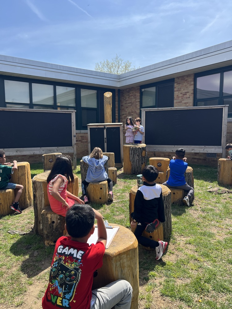 First Grade - Outdoor Classroom! 🌳