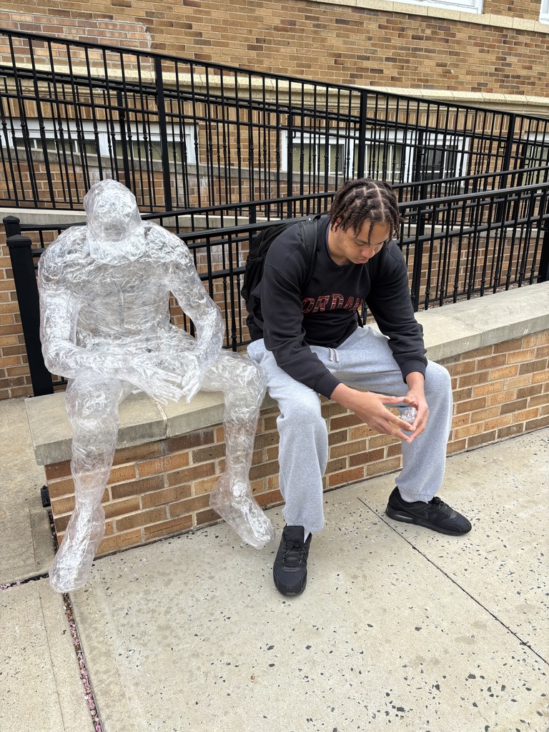 Art 2 Life Size Sculptures. Could not be prouder of the hard work and creativity that went into this project!!! Great Job!!!