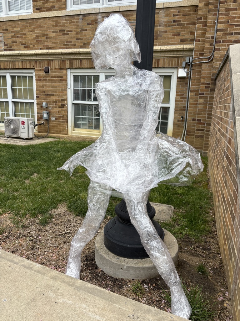 Art 2 Life size sculptures. Could not be prouder of the hard work and creativity that went into this project!!! Great Job!!!