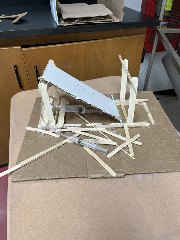 Bridge using a hydraulic pump!!
