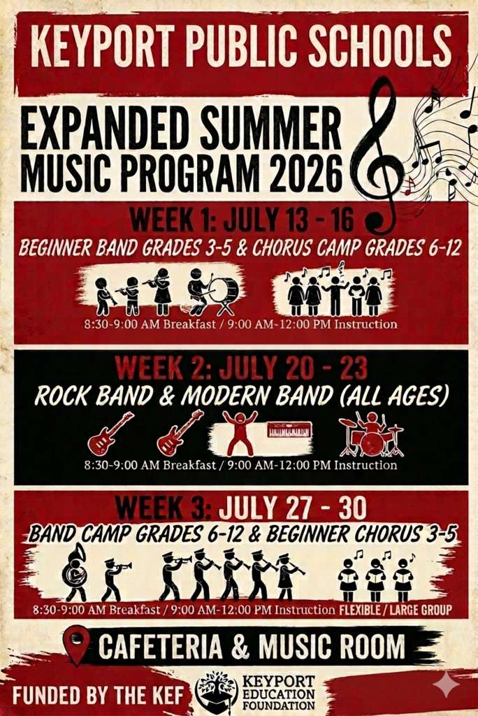 Summer Music Program Flyer