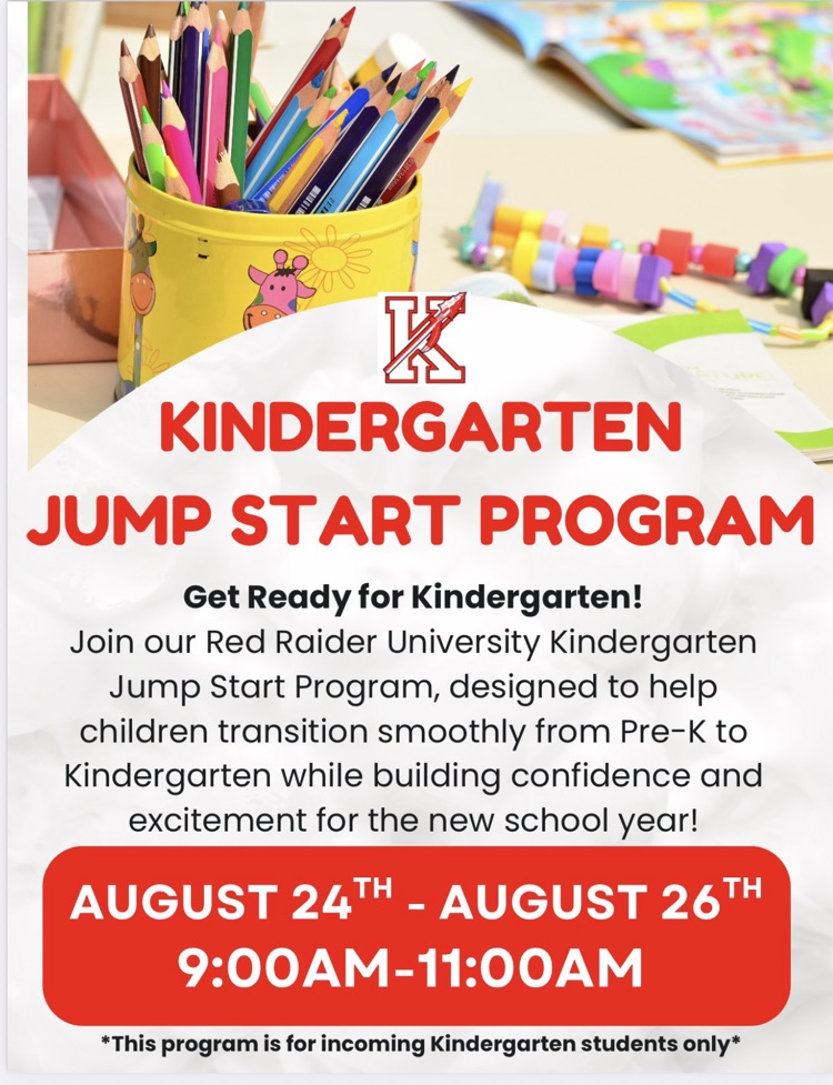 Kindergarten Jump Start Program