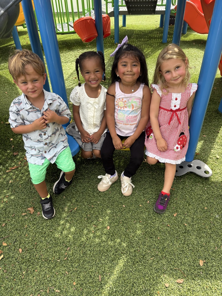 We made new friends in Pre-K!