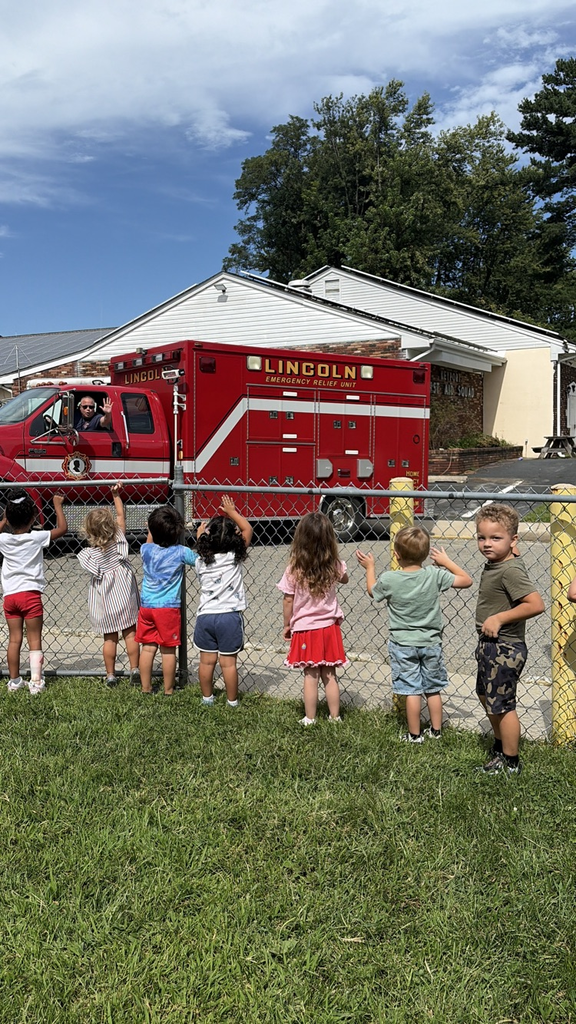 Saying “Hi” to the Keyport First Aid Squad!