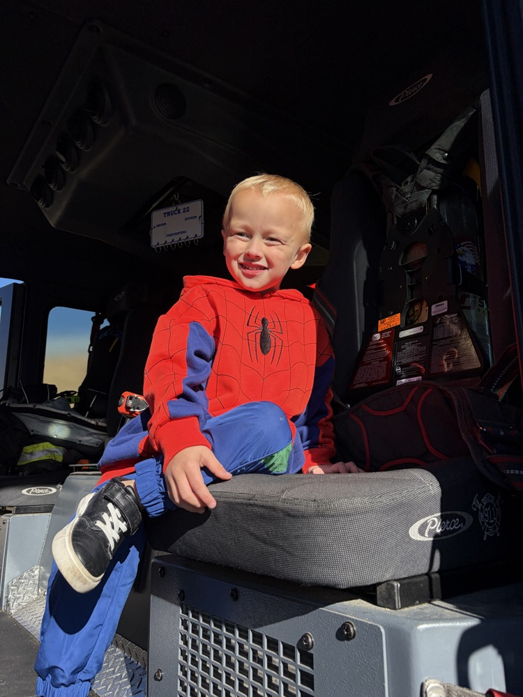 Fire Truck Visit!