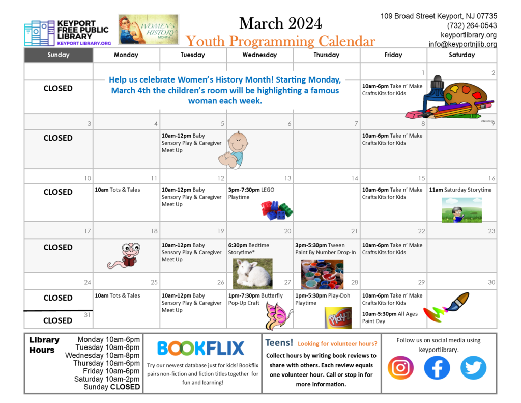 youth calendar