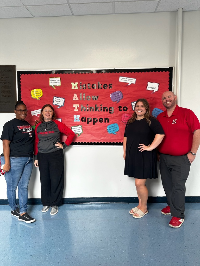 KHS Math Department is ready for the 24-25 school year.