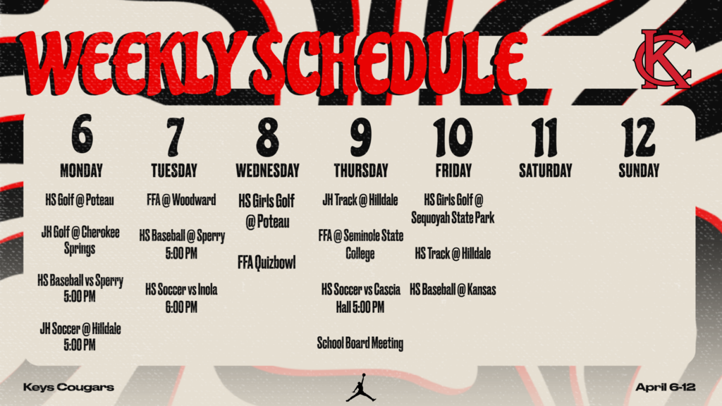 Weekly Calendar