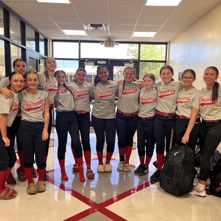 Picture shows Keys junior high girls softball team.