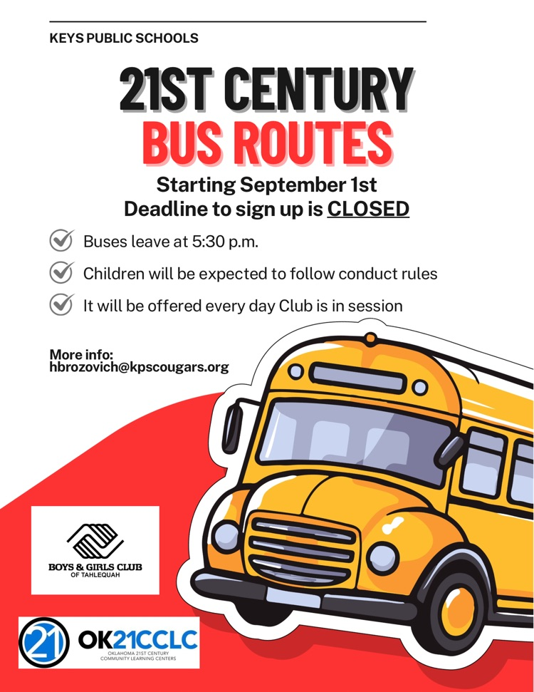 21st Century Bus Routes begin tomorrow, Sept. 1st