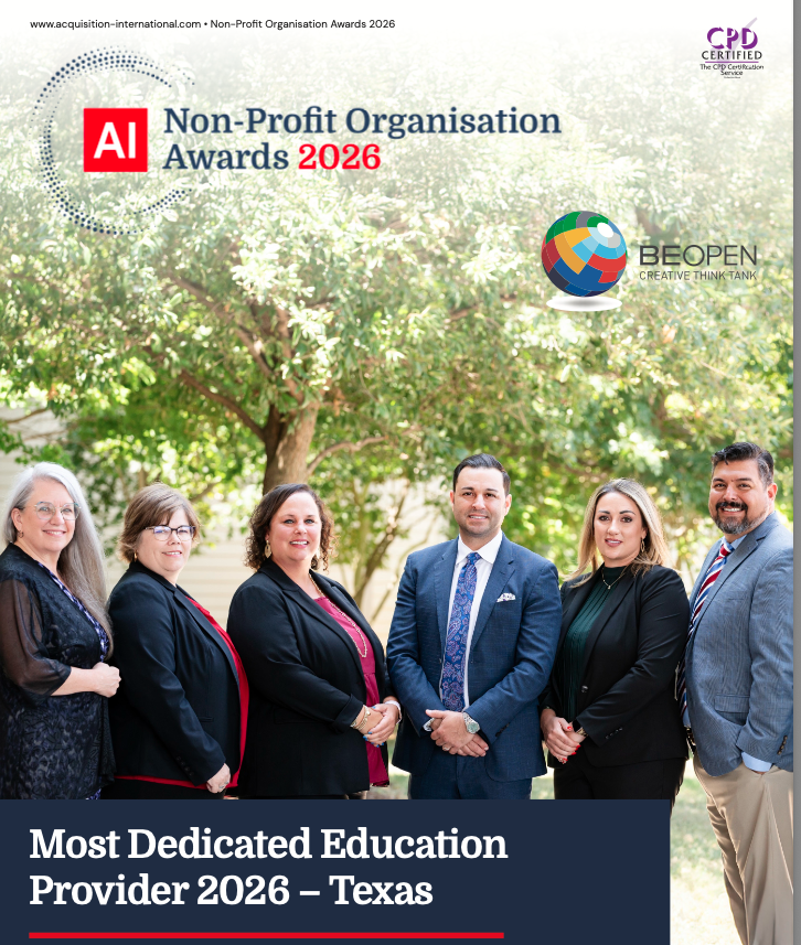 A magazine cover depicting key charter as the most dedicated education provider 2026