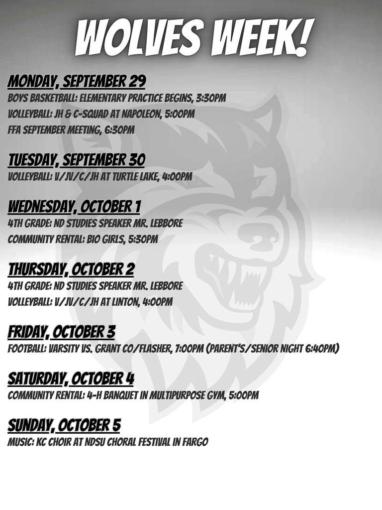 Wolves Week!