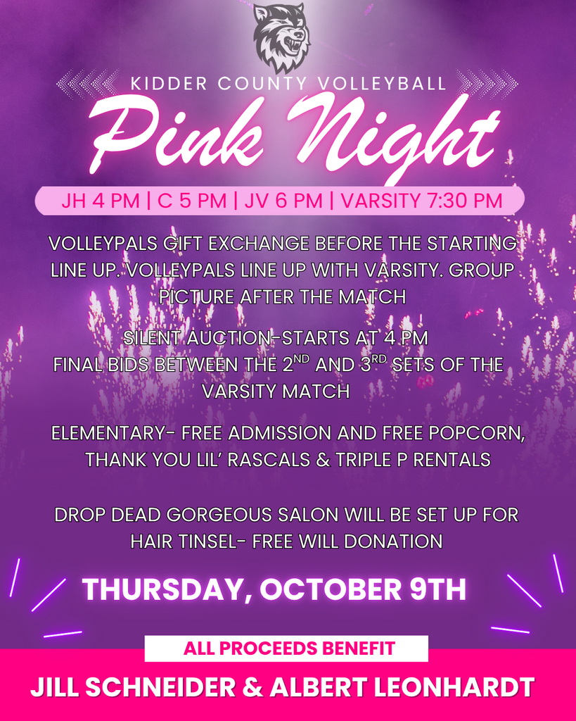 Wolves Pink Night two