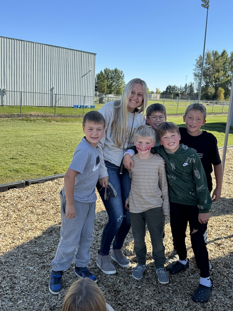 Picture with Mrs. Fettig