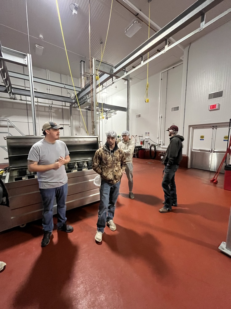 Jacob explaining the process from start to finish.