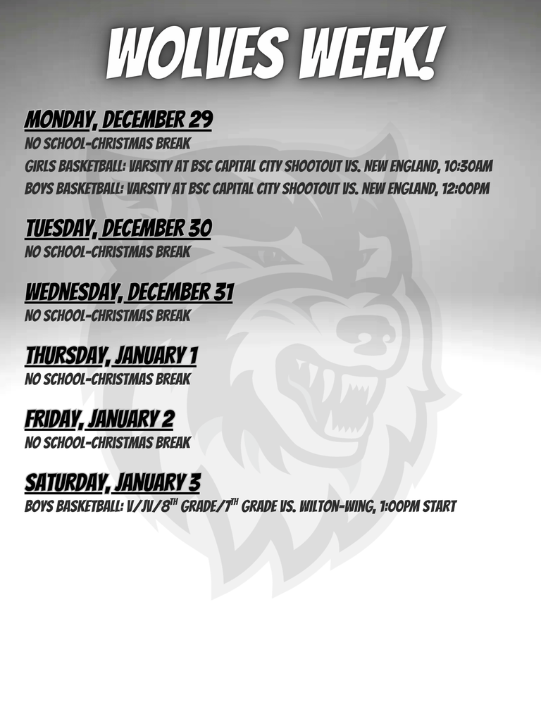 Wolves Week!