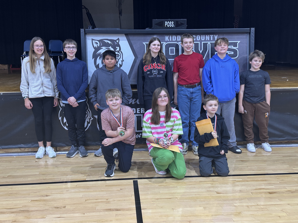 2026 participants: Micah Larson, Tracy Jo Moch, Jayce Jensen, Alternate #2 Savannah DeVore, Ashton Barnick, Kobe Stroh, Abbie Hetletved, Wyatt Eichele, Alternate #1 Leeam Rud, Keagan Schatz