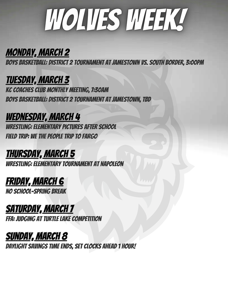 Wolves Week!
